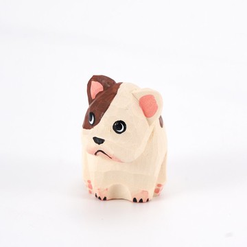 Hoppy 在沉靜中展現勇氣的棕花色法國鬥牛犬木雕