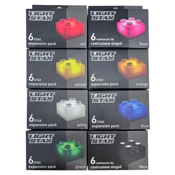 LIGHT STAX 大顆粒補充包 200 x 160 x 50mm 2 x 2 共48顆  多色  1套