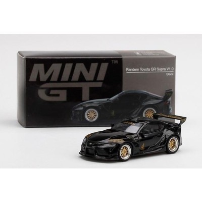 MINI GT MGT00219-R パンデム トヨタ GR スープラ V1.0 黒(右ハンドル) ※1/64スケール | LINEショッピング