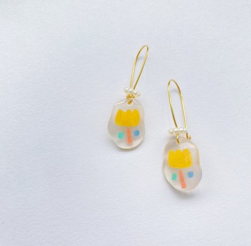 春天小花-針式/夾式耳環