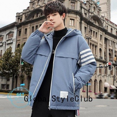 ジャケット メンズ 裏地付き ダウンジャケット フード付き 冬服 ジップアップ シンプル カラーバリエーション 厚手 カジュアル アウター 保温 通販 Lineポイント最大get Lineショッピング