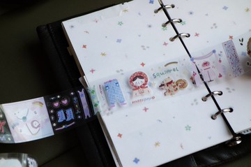 色彩搭配師 日常のかけら PET 和紙膠帶 (kiss-cut)