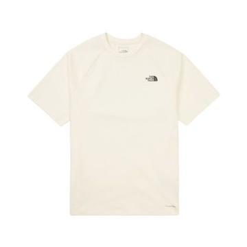 The North Face 北臉 短袖上衣 男 女 中性 U NSE FOREST RELAXED SS TEE GRAPHIC 米白 NF0A8GX4QLI