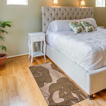 【山德力】ESPRIT羊毛地毯-巴黎玫瑰 70X140CM