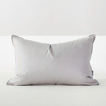 La Pomme 歐波萊棉質羽絨枕 淺灰色 1入 50 x 70 cm  1個  50x70cm