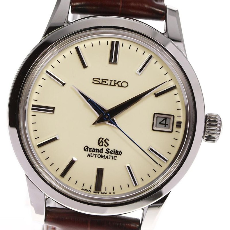 ☆美品【SEIKO】セイコー グランドセイコー デイト SBGR061/9S65-00D0 自動巻き メンズ | LINEショッピング