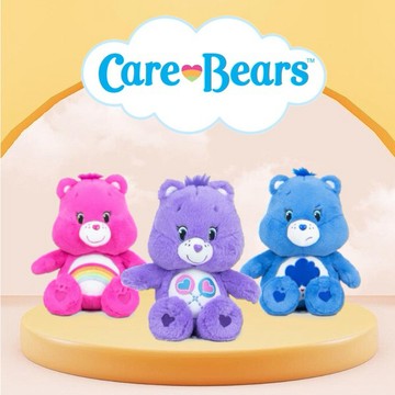 【Care Bears】彩虹熊 絨毛娃娃(45cm)-彩虹熊/分享熊/生氣熊【墊腳石】