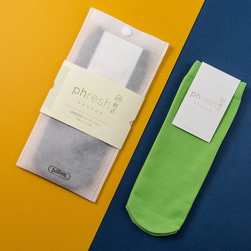 雅著 Argon - 女輕活短襪 - 瑩綠