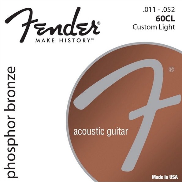 Fender(フェンダー) Phosphor Bronze 60CL Custom Light 11-52