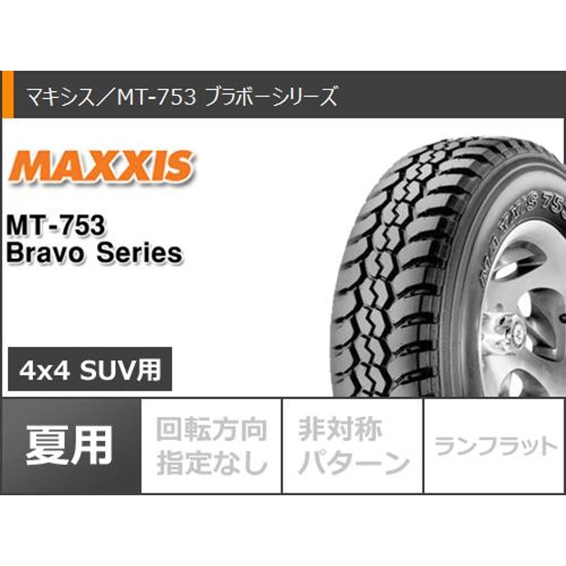 MAXXIS マキシス MT-753 Bravo Series タイヤ 1本 185R14C - 8PR