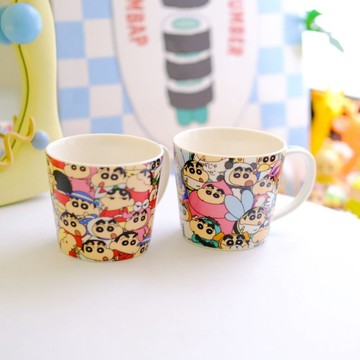 【蠟筆小新】🇯🇵日本商品 滿滿小新系列馬克杯 百變小新 日常小新 日落小物  交換禮物 聖誕禮物