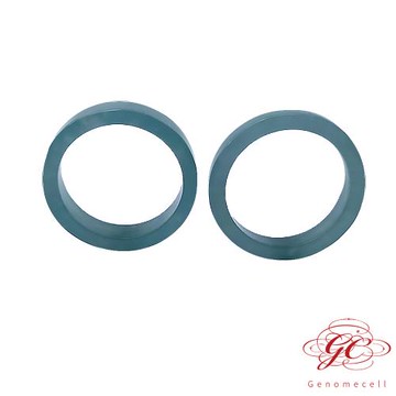 【肌容雪】緬甸天然A貨翡翠冰藍綠翡翠戒指 編號655