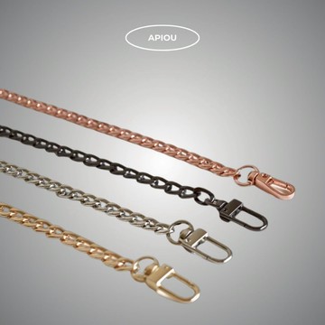 APIOU 四色金屬古巴背鏈