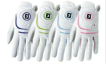 正品FootJoy高爾夫手套 男女士 小羊皮防滑型 耐磨FJ手套透氣好