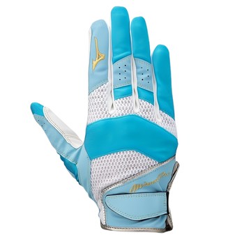 Mizuno 美津濃 守備用手套 右手用  S  藍色 + 白色  1個