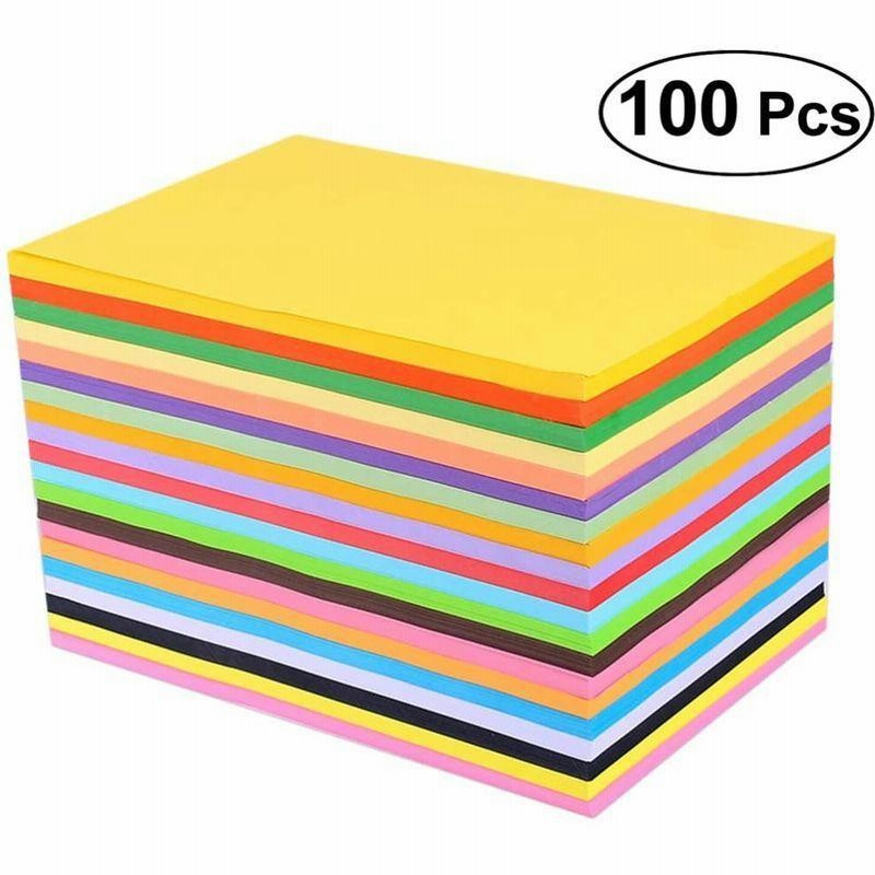 KESYOO おりがみ 折り紙 100枚 混合20色 角 色紙 ペーパーアート 単色 DIY 手芸紙 A4 手作り DIY用紙 通販  LINEポイント最大0.5%GET LINEショッピング