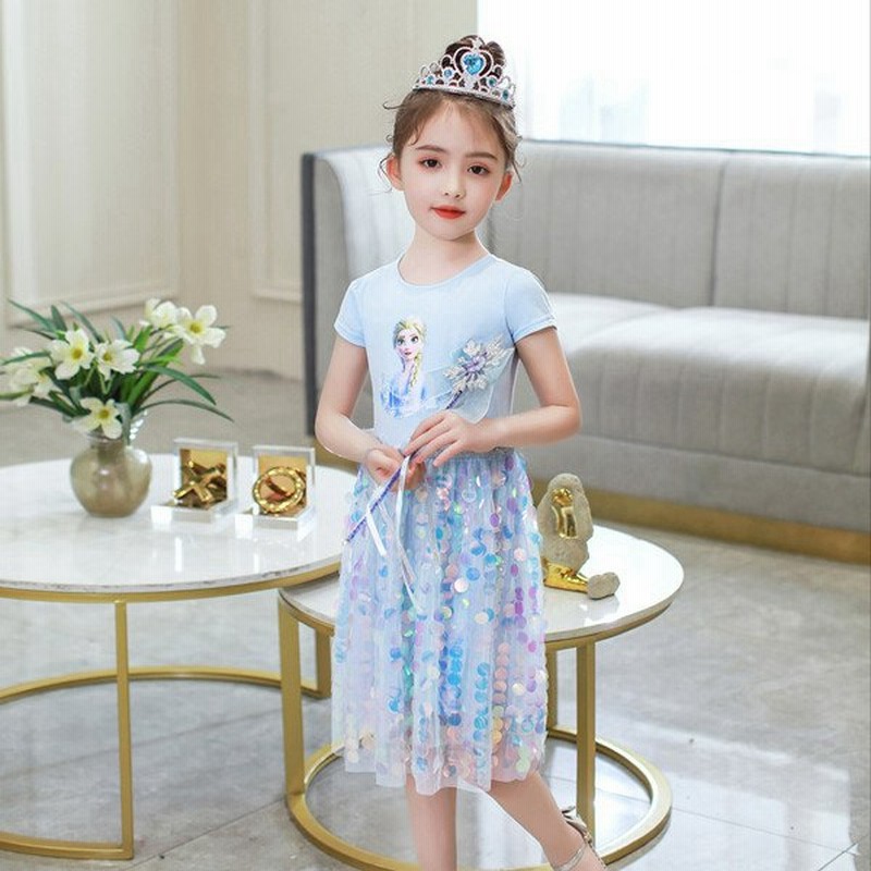 アナと雪の女王２ 子供ドレス コスチュームドレス エルサ アナ キッズ プリンセスドレス エルサワンピース プレゼントお誕生日ハロウィンクリスマス 通販 Lineポイント最大get Lineショッピング