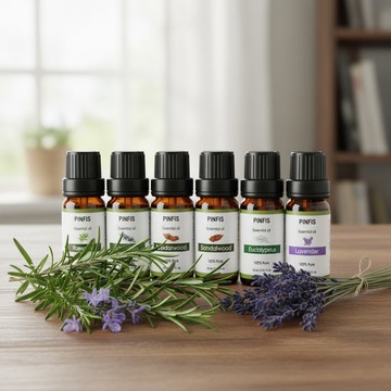 【PINFIS】植物天然純精油10ml (任選3以上享折扣)