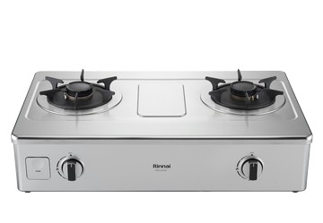 林內彩焱不鏽鋼雙口台爐 天然/液化 /RTS-L270S