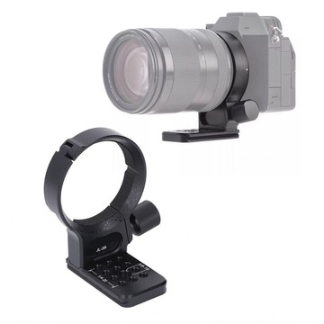 鏡頭項圈70毫米快速釋放板攝像頭三腳架安裝戒指，用於Arca Fe 24至105mm