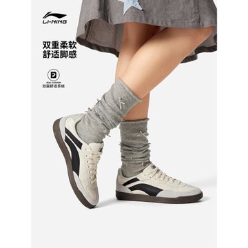 孫穎莎同款李寧心流slim | 休閑鞋女新款T頭鞋板鞋運動鞋德訓鞋