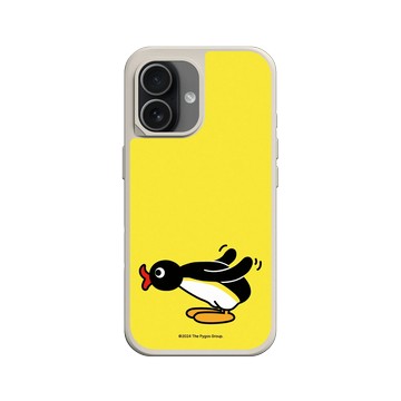 iPhone 17 SolidX 貝殼灰 - Pingu 企鵝家族 - Pingu - 你說什麼？！