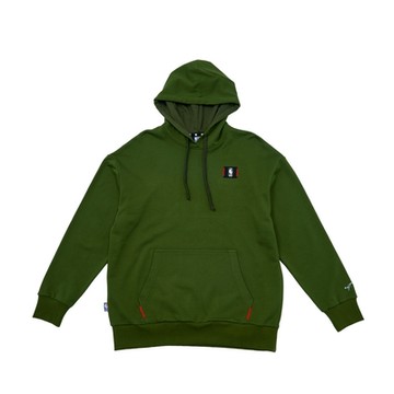 NBA 貼布 落肩 連帽上衣 綠色-3455105170