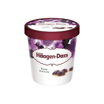 HaagenDazs哈根達斯 藍姆葡萄品脫杯473ml毫升 x 1Bucket桶