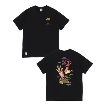 CHUMS Anti-Bug Fast Food Pocket T-Shirt 男 防蟲短袖上衣 黑色 CH012715K001