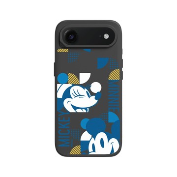 iPhone Air SolidX 黑 - 迪士尼-米奇 Mickey - 展示好感情-米奇與米妮