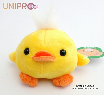 【UNIPRO】可愛 動物 玩偶 小雞 小鴨 ?  娃娃 吸盤吊飾 農村玩偶 鴨鴨