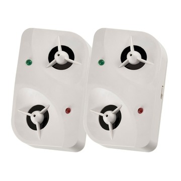 DigiMax 『驅鼠轟炸機』超音波驅鼠蟲器 UP-11BL 二入組 [有效空間90坪][磁震波驅蟲]