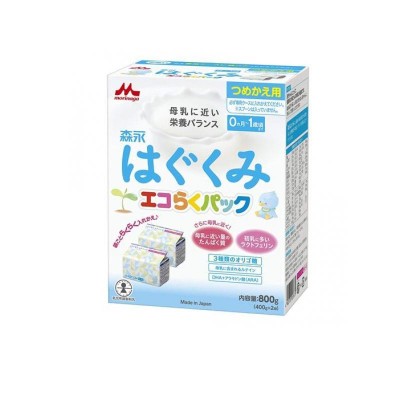 はぐくみ エコらくパック つめかえ用 400g x 2袋 | LINEショッピング