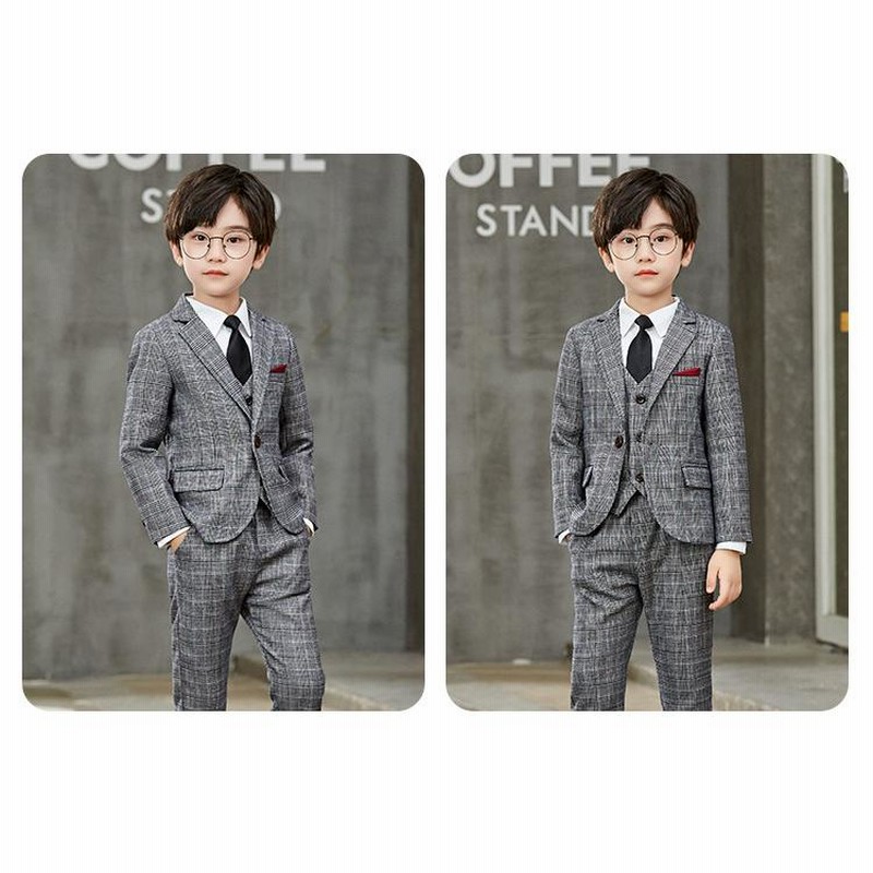 【新品】男の子　紳士風スーツ5点セット　160cm　卒業式 c 楽天市場】卒業式 男の子 おしゃれ スーツ 5点セット 即納