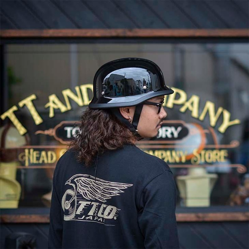 tt&co ジャーマンヘルメット　ML 公道使用不可 USAジャーマン ハーフヘルメット S M/L XL/XXL