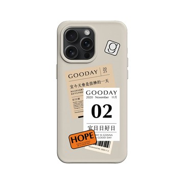 iPhone 15 Pro Max SolidX 貝殼灰 - 好日曆 GOODAY (星期安有限公司) - 宜日日好日