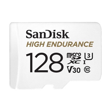 SanDisk 行車記錄器/監控專用High Endurance microSD 記憶卡 128GB (公司貨)