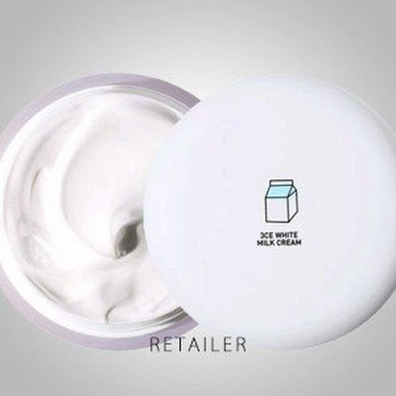 ♪ 3CE WHITE MILK CREAM ホワイトミルククリーム 50ml ＜フェイス