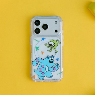 Pixar怪獸電力公司-怪獸拍檔抗黃防摔MagSafe iPhone手機殼