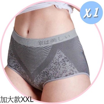 ★快速到貨★1件組【京美】竹炭銀纖維逆時健康提臀褲 三角款