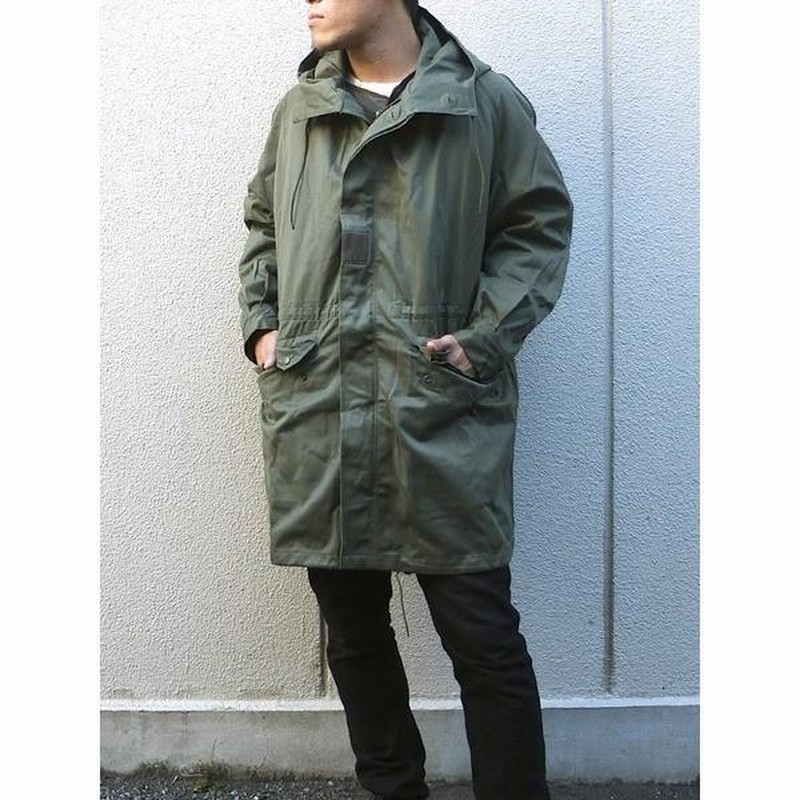 フランス軍 M-64 パーカーライナー付モッズコート 軍放出未使用デット 