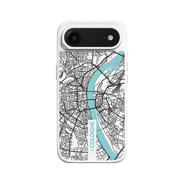 iPhone Air SolidX 白 - JOCR - Cologne (Black Logo)