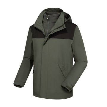 DZRZVD杜戛地【110809男款兩件式外套】軍綠色