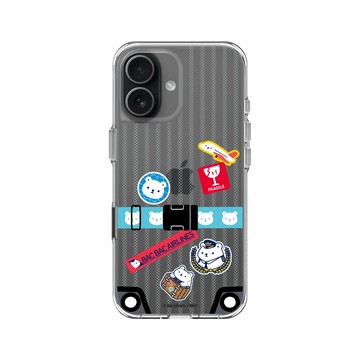iPhone 17 Clear Case（相機按鈕） 透明 - 白白日記 Darylhochi - 行李箱