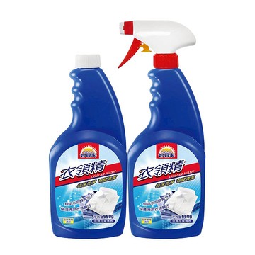 妙管家衣領精組裝包(淡雅花果香)噴槍660g+重裝660g