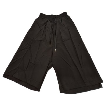 FANCY LIFE 冰絲透氣短褲 黑色 4XL