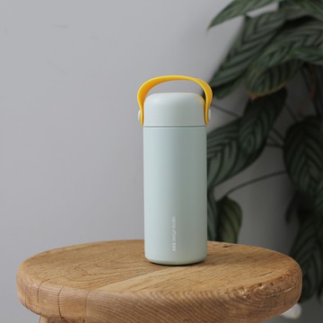 AKS｜莫蘭迪提手保溫瓶450ml(蘭迪藍/蘭迪灰/蘭迪綠/蘭迪粉)