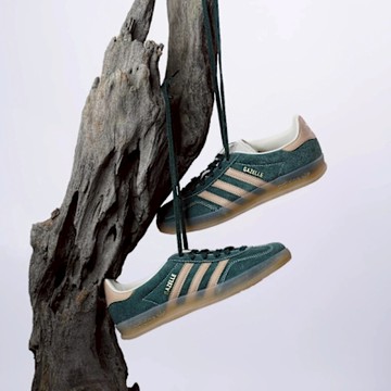 Adidas Gazelle Indoor JH5402 男女 運動休閒鞋 德訓鞋 復古 麂皮 膠底 舒適 穿搭 綠