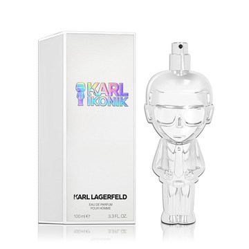 Karl Lagerfeld 卡爾 IKONIK 時尚大帝 極光銀男性淡香精 100ML