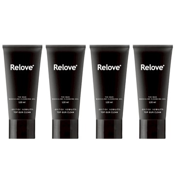 Relove 男性專用私密潔淨凝露 英倫紳士涼感  120ml  4條